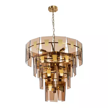 Подвесная люстра с 11 LED лампами. Комплект от Lustrof №618727-709069