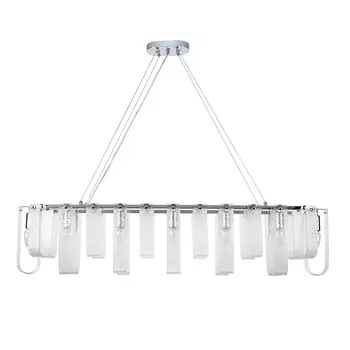 Подвесная люстра с 12 LED лампами. Комплект от Lustrof №648718-709059