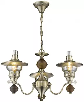 Подвесная люстра с 3 LED лампами. Комплект от Lustrof №150327-709185