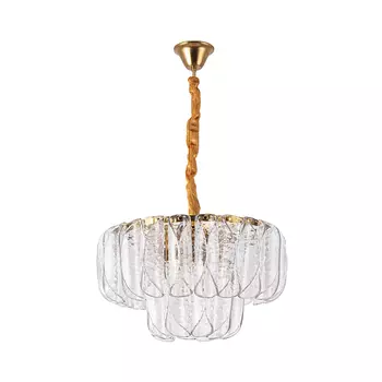 Подвесная люстра с 7 LED лампами. Комплект от Lustrof №648714-709133