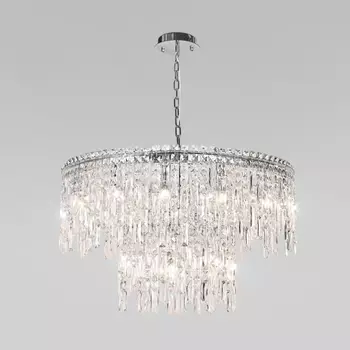 Подвесная люстра с хрусталем Eurosvet Blitz 60160 (a065324)