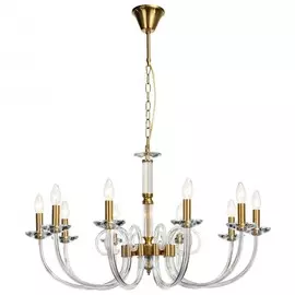 Подвесная люстра с хрусталем Glass Stilfort 1050/03/10P