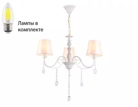 Подвесная люстра с лампочками Ambrella light TR4601+Lamps