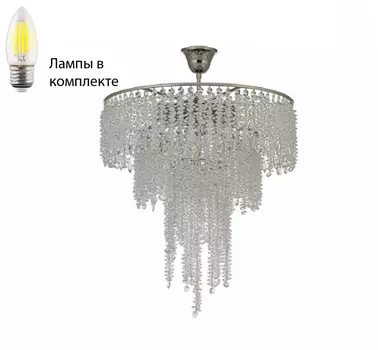 Подвесная люстра с лампочками Arti Lampadari Napoli E 1.5.46.107 N+Lamps