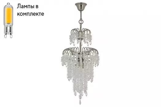 Подвесная люстра с лампочками Arti Lampadari Sardinia E 1.5.30.105 N+Lamps
