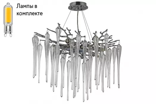 Подвесная люстра с лампочками Dio D arte Tavenna H 1.5.60.101 N+Lamps