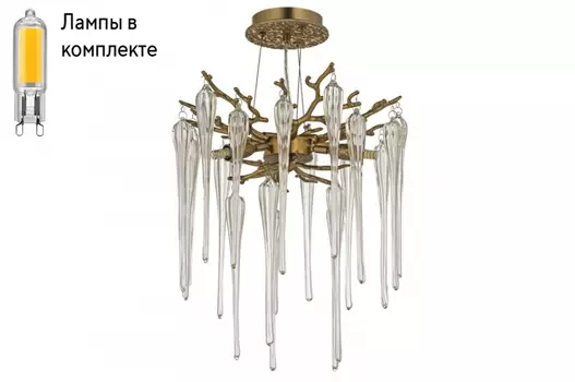 Подвесная люстра с лампочками Dio D arte Tavenna H 1.5.32.101 A+Lamps