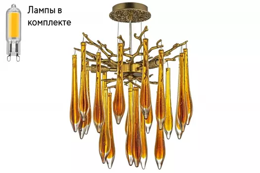 Подвесная люстра с лампочками Dio D arte Tavenna H 1.5.32.158 A+Lamps