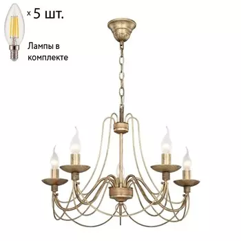 Подвесная люстра с лампочками от Lustrof 2163-519108