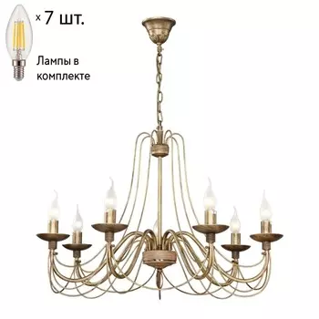 Подвесная люстра с лампочками от Lustrof 2163-519110