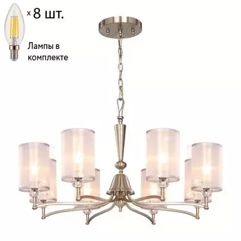 Подвесная люстра с лампочками от Lustrof Лагуна 2698-519397