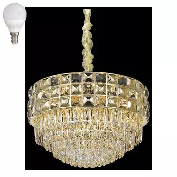 Подвесная люстра с лампочками Wertmark WE133.16.303+Lamps