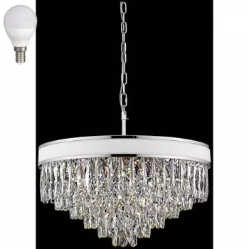 Подвесная люстра с лампочками Wertmark WE136.15.103+Lamps