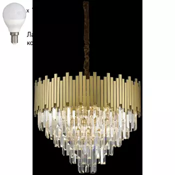 Подвесная люстра с лампочками Wertmark WE137.14.503+Lamps