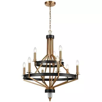 Подвесная люстра с лампочками Wertmark WE246.09.503+Lamps