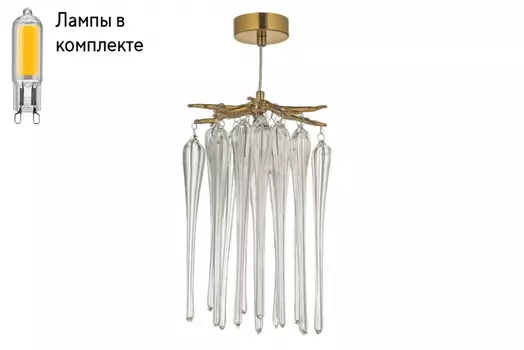 Подвесная люстра с лампочкой Dio D arte Tavenna H 1.5.21.101 A+Lamps