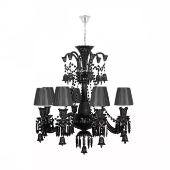 Подвесная люстра с подвесками Loft IT Zenith 10210/8 Black