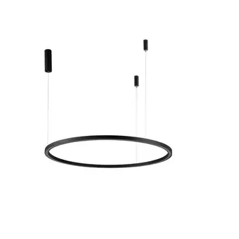 Подвесная люстра с пультом ДУ Crystal Lux FORTUNA SP88W LED D1000 BLACK