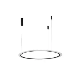 Подвесная люстра с пультом ДУ Crystal Lux MANZANA SP40W LED D1000 BLACK