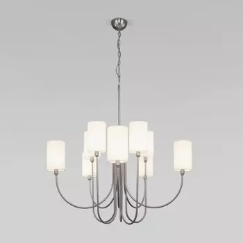 Подвесная люстра с тканевыми абажурами Eurosvet Abbey 60164/10 (a065750)