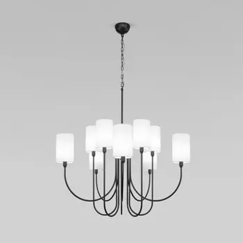 Подвесная люстра с тканевыми абажурами Eurosvet Abbey 60164/10 (a065748)