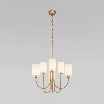 Подвесная люстра с тканевыми абажурами Eurosvet Abbey 60164/6 (a065745)