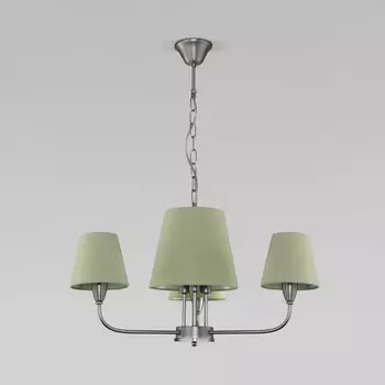 Подвесная люстра с тканевыми абажурами Eurosvet Milos 60153/6 (a064990)
