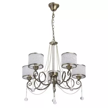 Подвесная люстра со светодиодными лампочками E14, комплект от Lustrof. №45931-667778