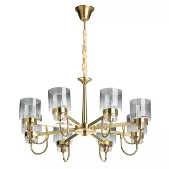 Подвесная люстра со светодиодными лампочками E14, комплект от Lustrof. №367785-668009