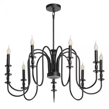 Подвесная люстра со светодиодными лампочками E14, комплект от Lustrof. №439413-669689