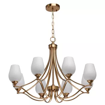 Подвесная люстра со светодиодными лампочками E27, комплект от Lustrof. №160951-673898