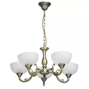 Подвесная люстра со светодиодными лампочками E27, комплект от Lustrof. №5085-673930