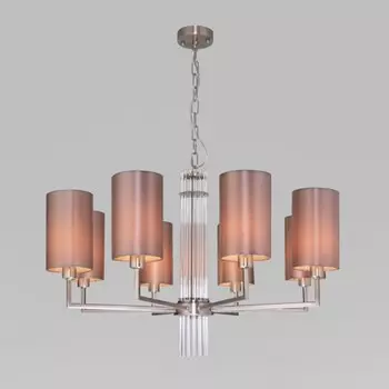 Подвесная люстра Soffio Eurosvet 60134/8 никель