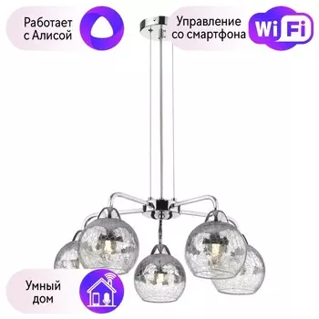 Подвесная люстра Velante с поддержкой Алиса 239-103-05-A