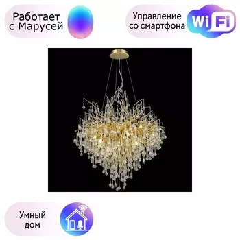Подвесная люстра Wertmark Dionisia с поддержкой Маруся WE189.09.403-М