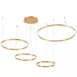 Подвесная светодиодная диммируемая люстра с пультом ДУ Stilfort Planetary 4005/05/04PL+CB