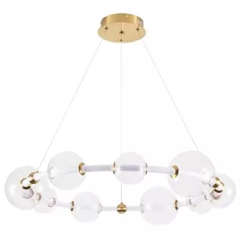 Подвесная светодиодная люстра Arte Lamp Crocus A2780LM-40PB