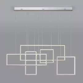 Подвесная светодиодная люстра Евросвет Direct с пультом управления 90178/5 сатин-никель a045423