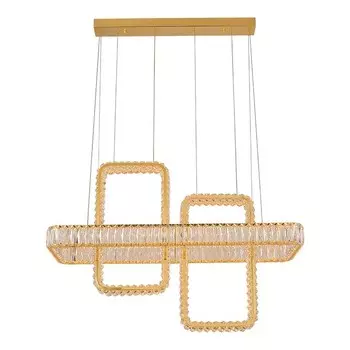 Подвесная светодиодная люстра Newport 8232+2/S gold М0064644