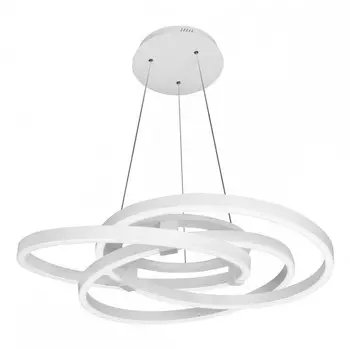 Подвесная светодиодная люстра с ПДУ iLedex Comely 9110-860-D-T Белый