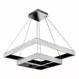 Подвесная светодиодная люстра с ПДУ iLedex Crystal ice MD7212-70B Хром