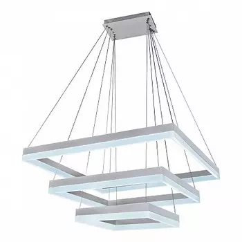 Подвесная светодиодная люстра с ПДУ iLedex Twins D0319-3 400 600 800 Белый