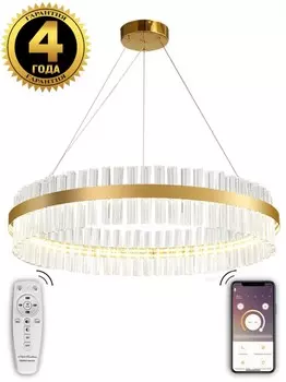 Подвесная светодиодная люстра с пультом ДУ Natali Kovaltseva INNOVATION STYLE 83011