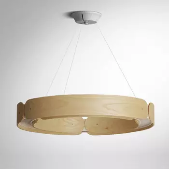 Подвесной кольцевой светильник Range 1 D70 Light wood ImperiumLoft RANGE01 (195538-26)