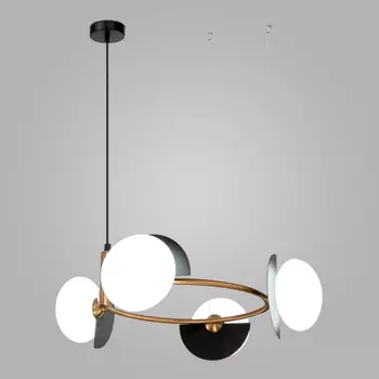 Подвесной светильник 70150/4 черный/латунь Eurosvet (a064822)