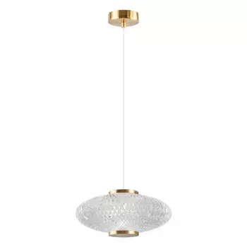 Подвесной светильник Crystal Lux Carazon SP1 Brass