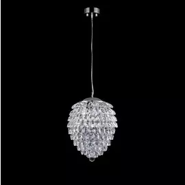 Подвесной светильник Crystal Lux CHARME SP4 CHROME/TRANSPARENT