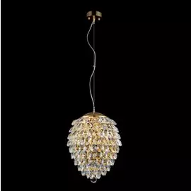 Подвесной светильник Crystal Lux CHARME SP6 GOLD/TRANSPARENT