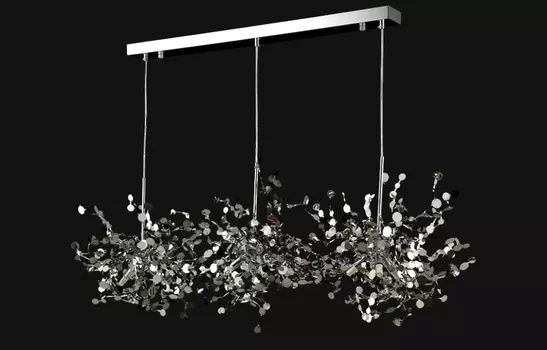 Подвесной светильник Crystal Lux GARDEN SP3х3 L1200 CHROME