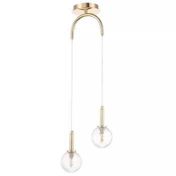 Подвесной светильник Crystal Lux Luxury SP2 Gold